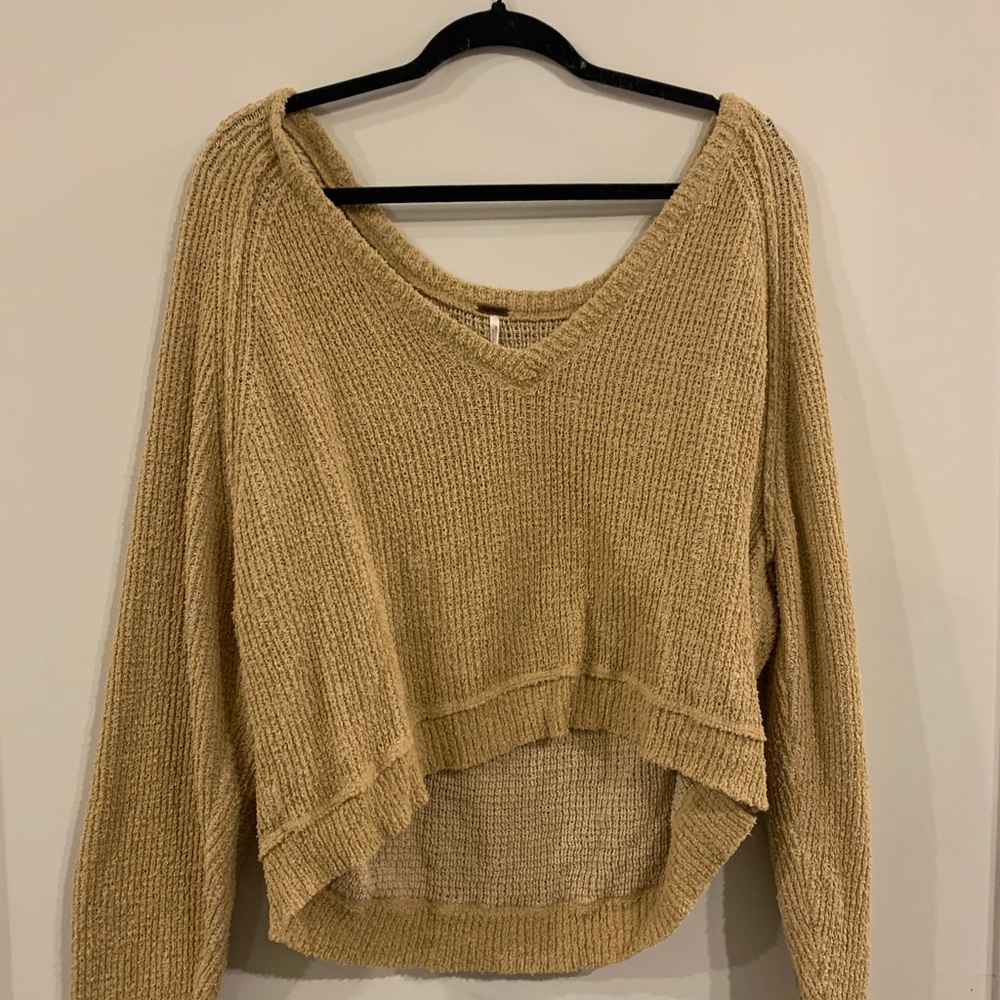 Free people cropped sweater - Picture 1 of 1